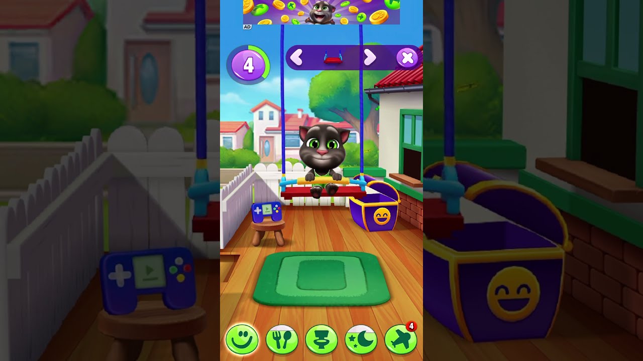 Talking tom screen recording film