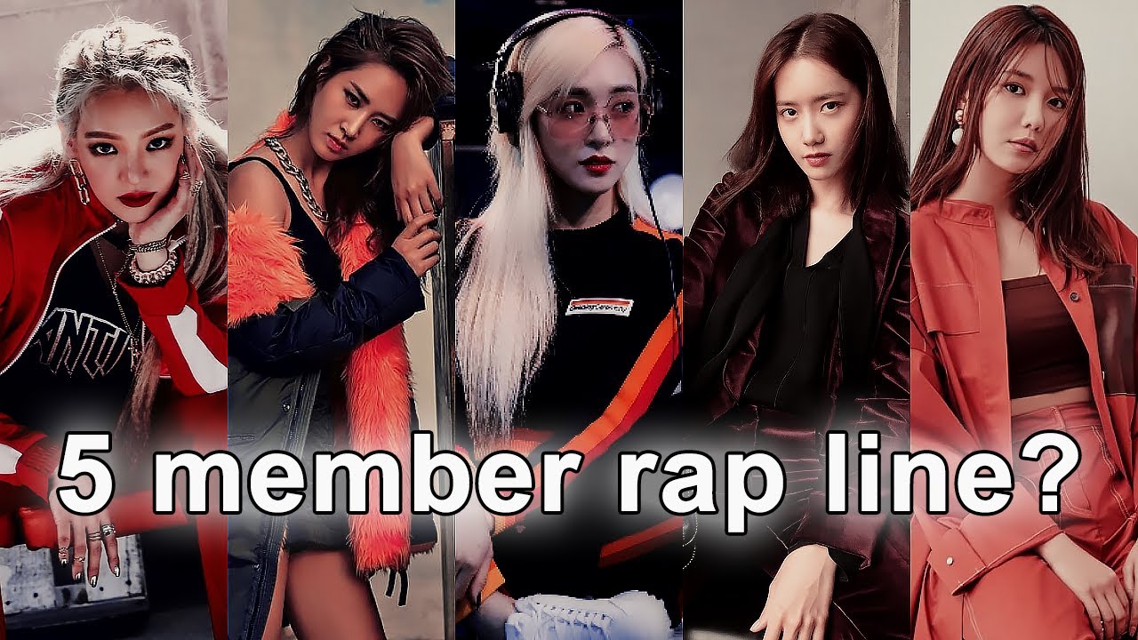 Every time SNSD has rapped in a studio track