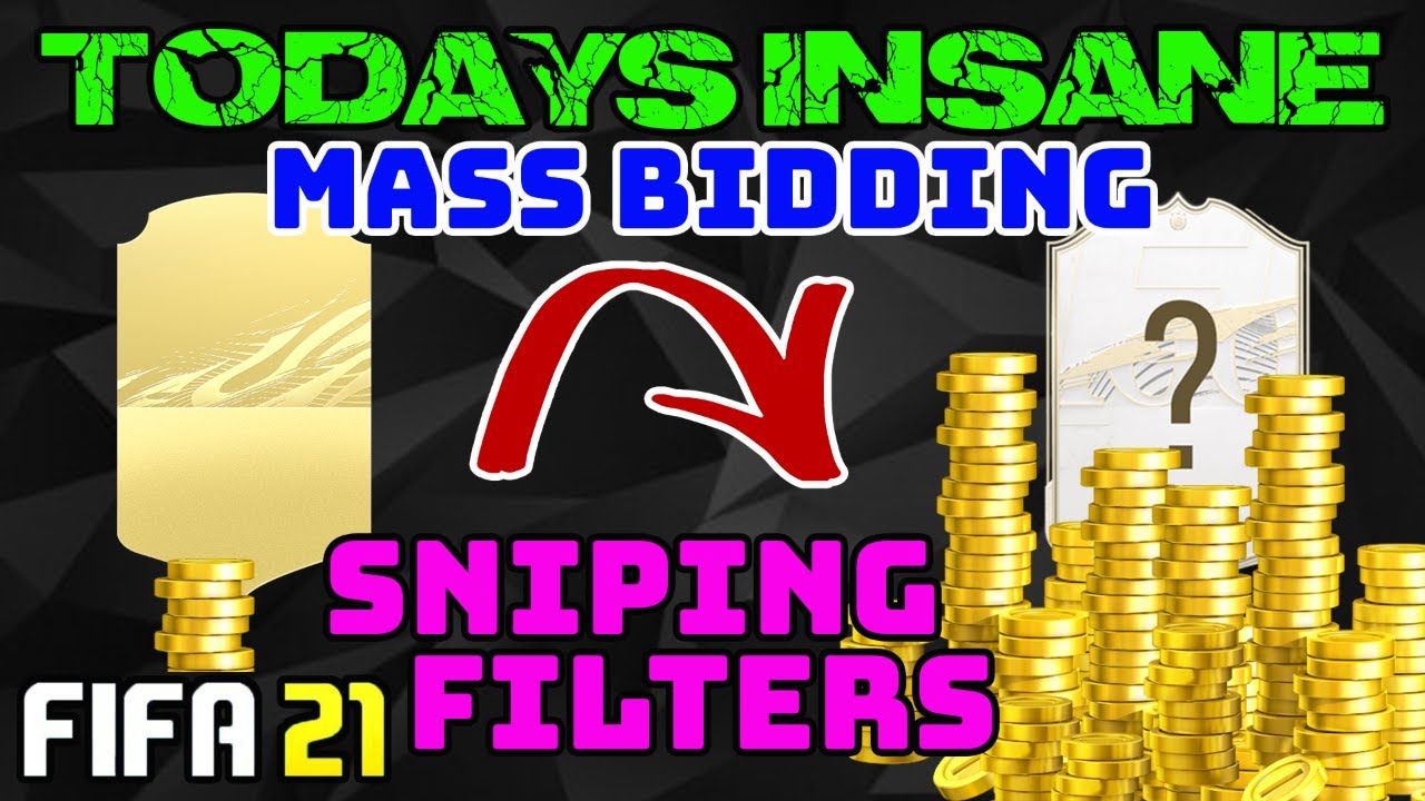 FIFA 21 TOP SNIPING FILTERS RIGHT NOW/MASS BIDDING FILTERS/LOW RISK FILTERS