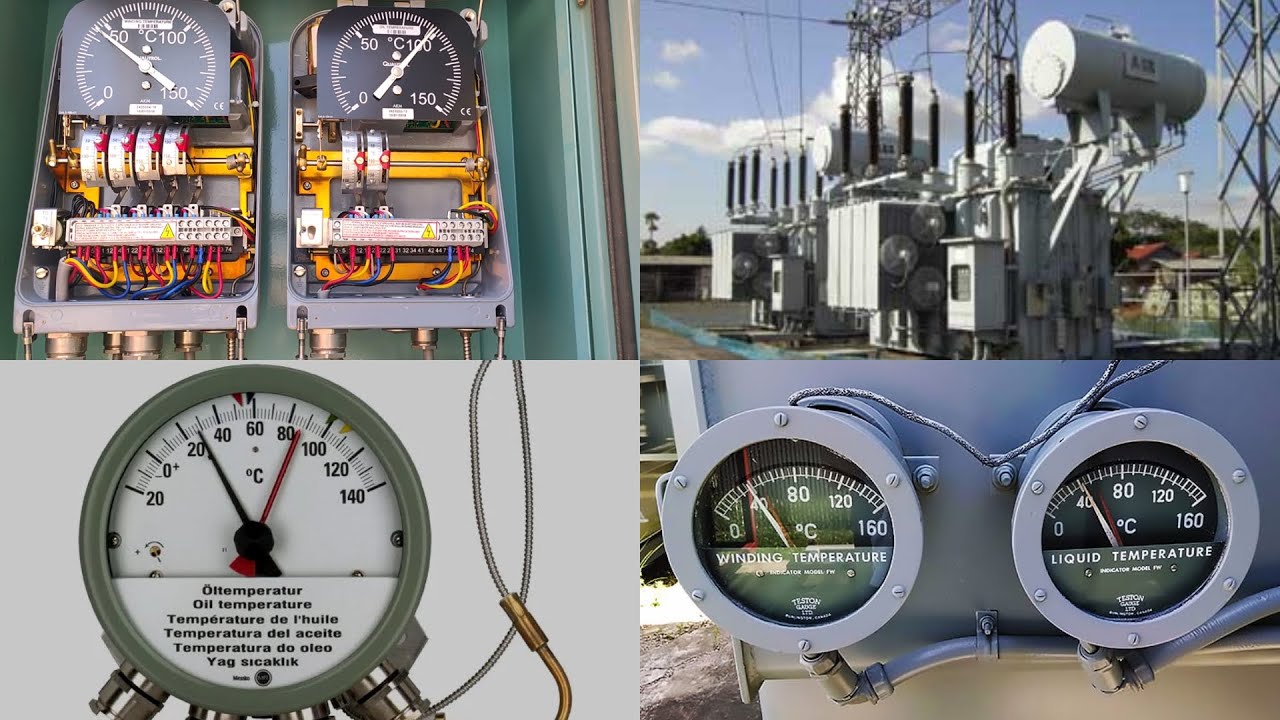 عدادات الحرارة للمحولات كيف تعمل Temperture gauges for transformers