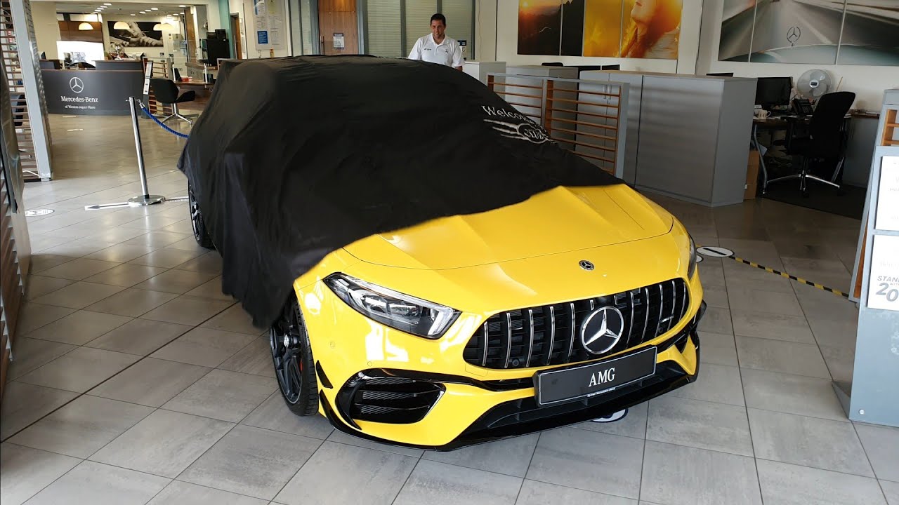 Collecting our NEW Mercedes AMG A45S Plus!