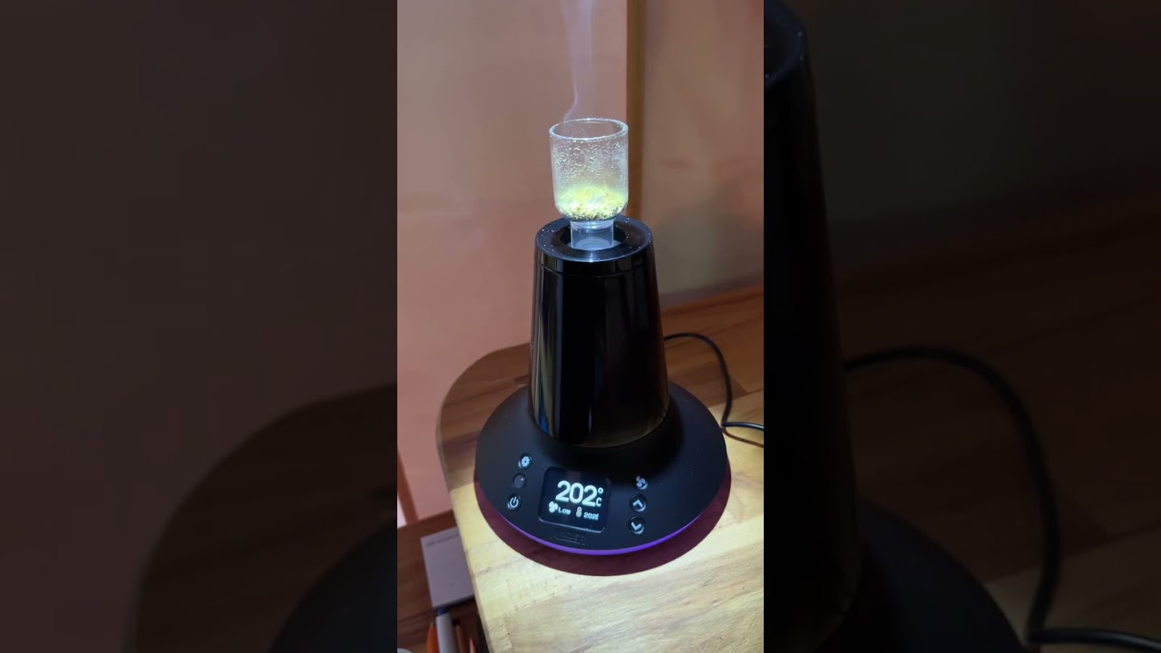 Kr&auml;uter verduften mit dem XQ2 Tisch Vaporizer ARIZER