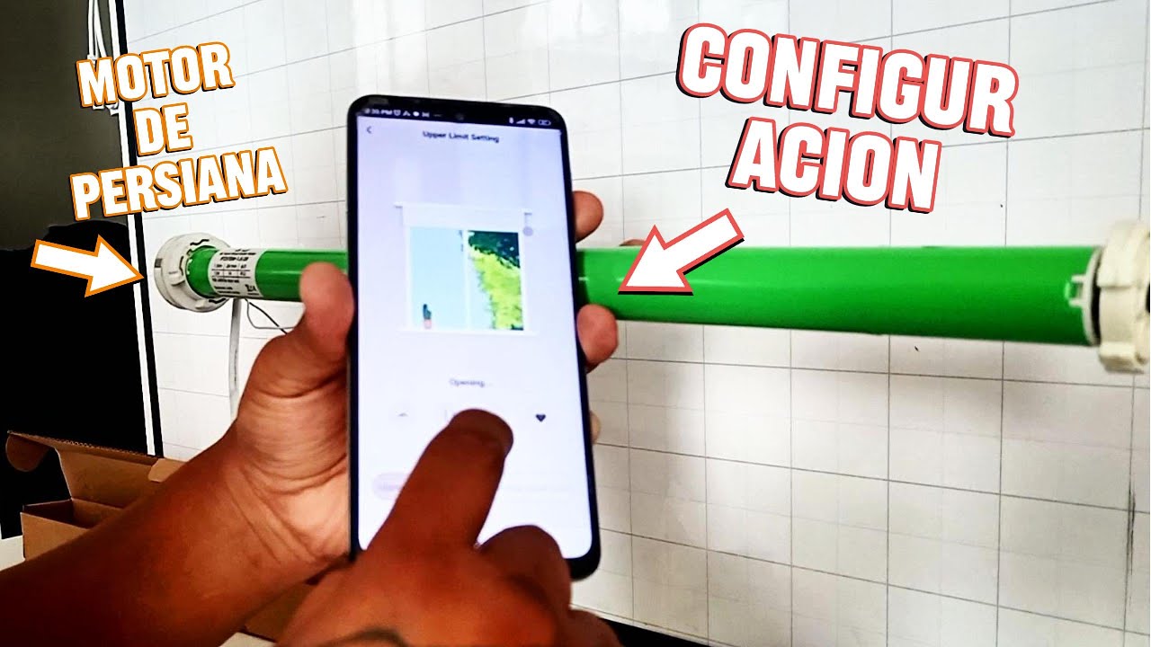 Como configurar motor de persiana, vincular a la aplicación tuya y al comando de voz Alexa