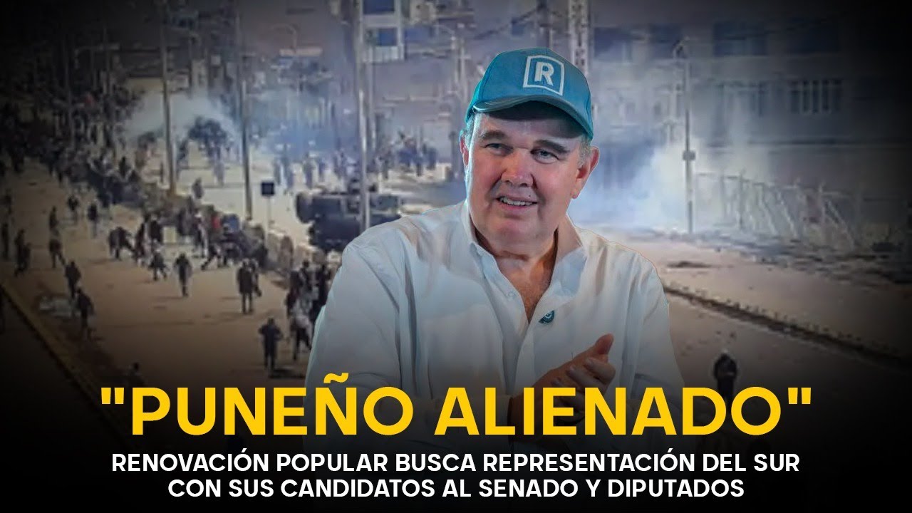 Buscan llegar al Senado acusando a Puno: candidatos responsabilizan a sus paisanos por la represión