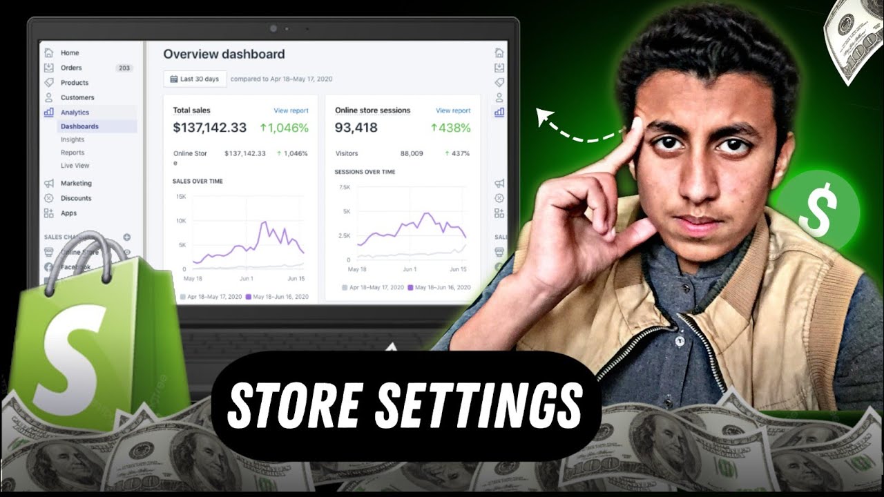 Shopify store all settings 2026 | Shopify store me setting Karen | Saleem Alvi 