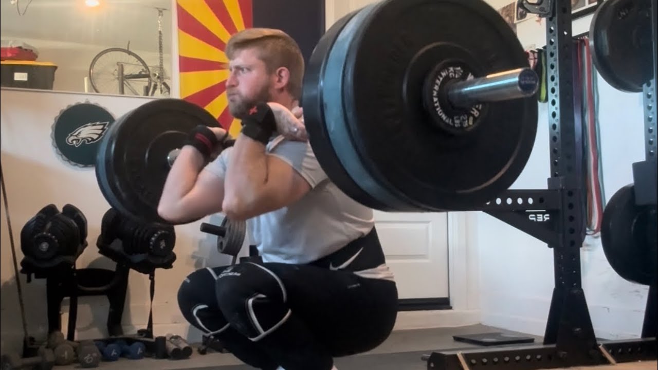 In Season Lower Body Raw Training Footage 