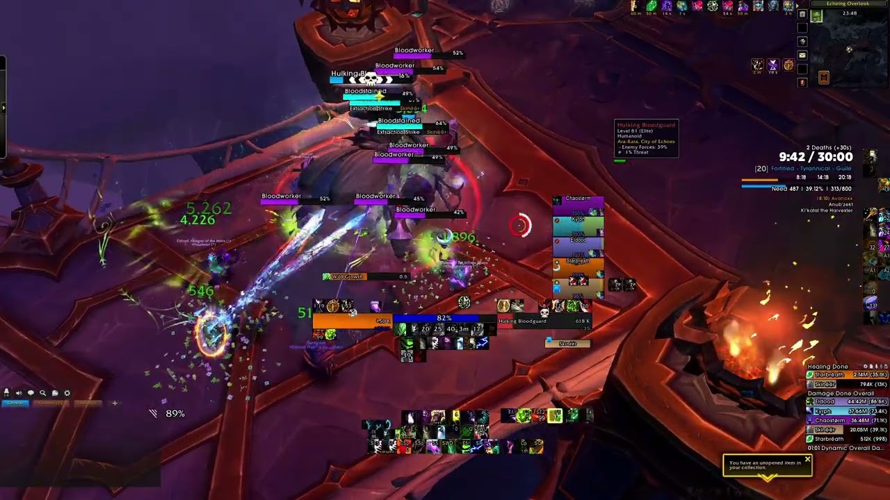 Ara-Kara +20 | Resto Druid POV | Mythic+