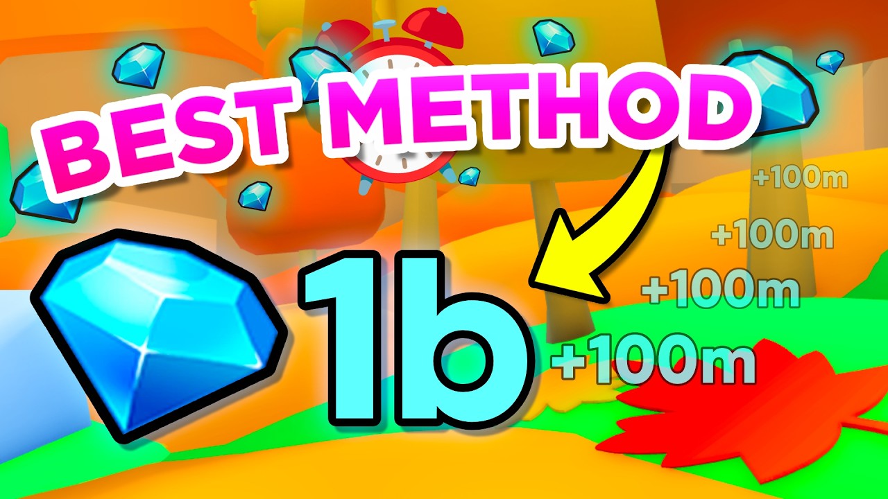 BEST GEM METHOD! HOW TO MAKE 1 BILLION PER DAY IN PET SIMULATOR 99!
