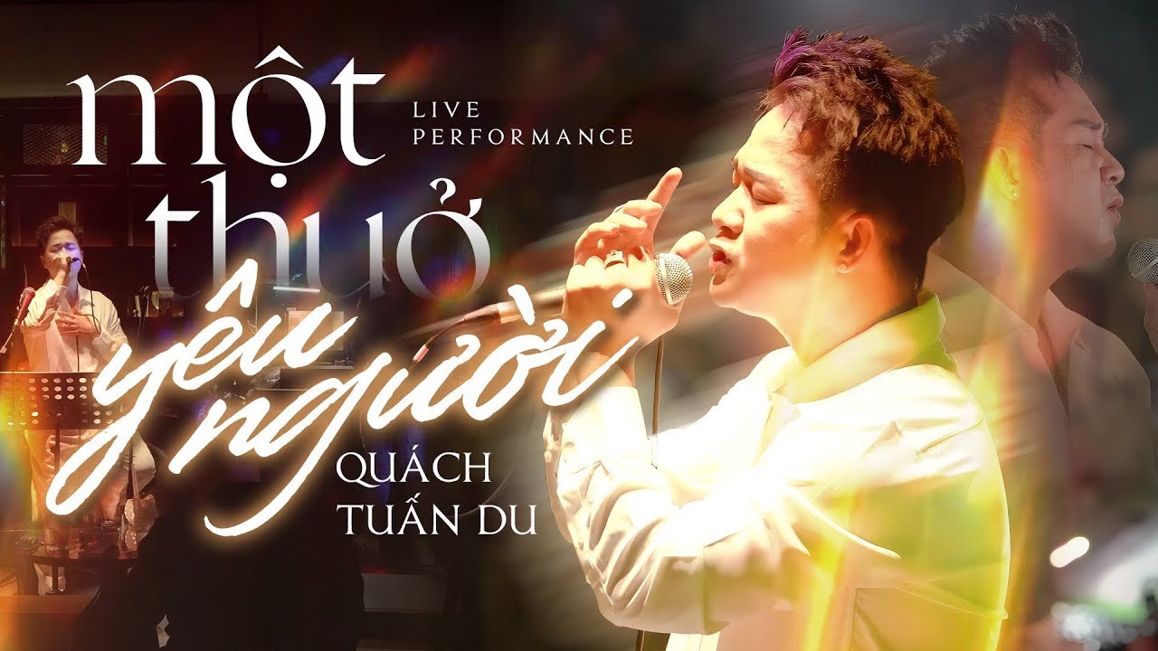 Liên khúc MỘT THUỞ YÊU NGƯỜI x MỘNG HOA SIM x SÔNG ĐỌA ĐẦY - QUÁCH TUẤN DU | Live Band