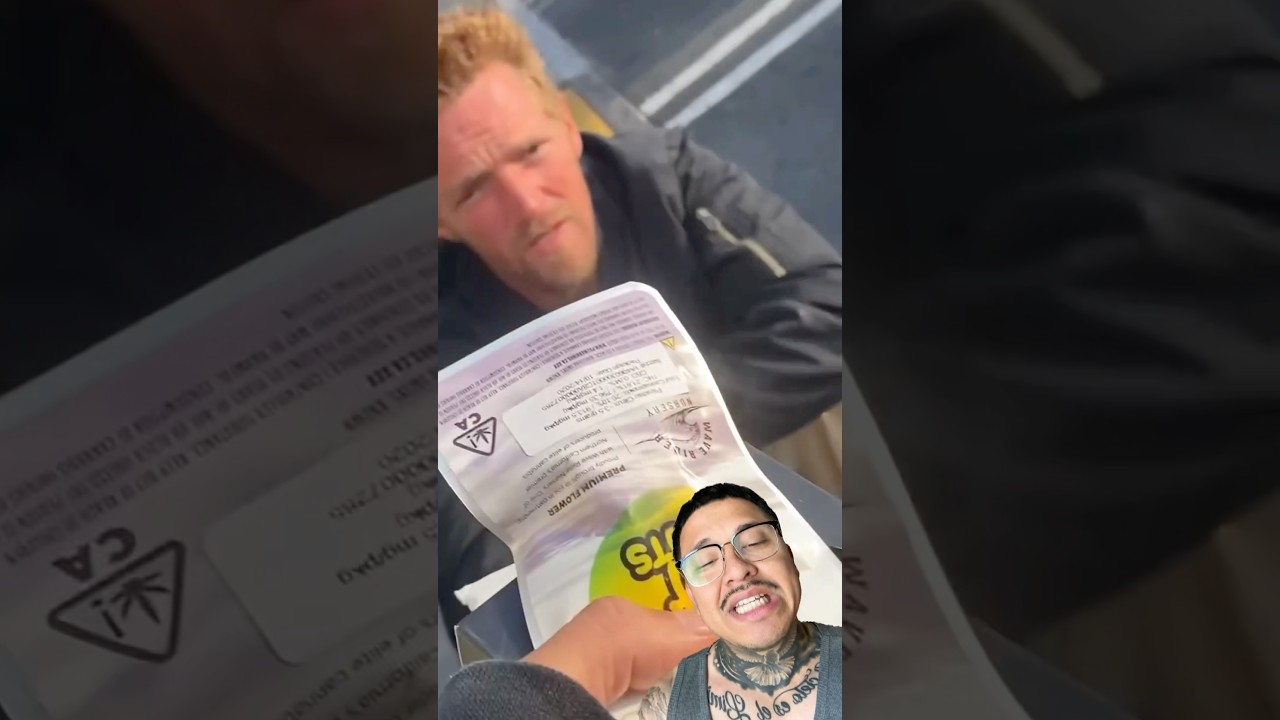 Giving 10.5 grams of weed to random stranger