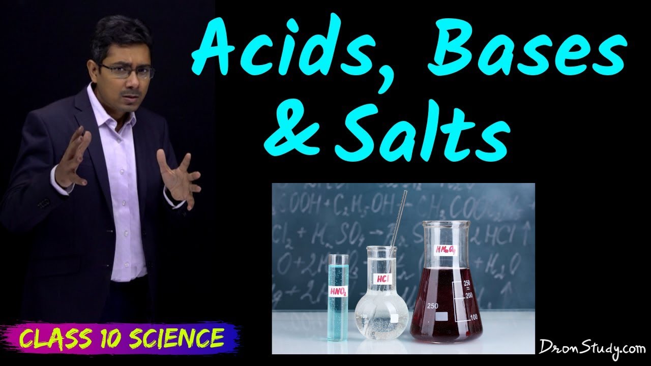 Acids, Bases and Salts : CBSE Class 10 X Science (Chemistry) - Free Education