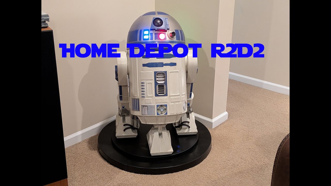 Home Depot Star Wars R2D2 3,5 фута