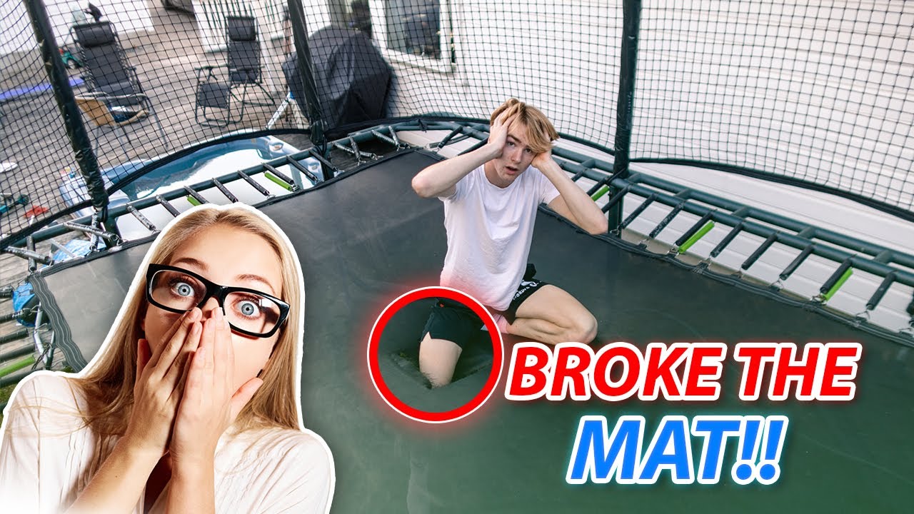 HE BROKE THROUGH THE TRAMPOLINE... // T&oslash;nsberg Meetup 2022 vlog #3