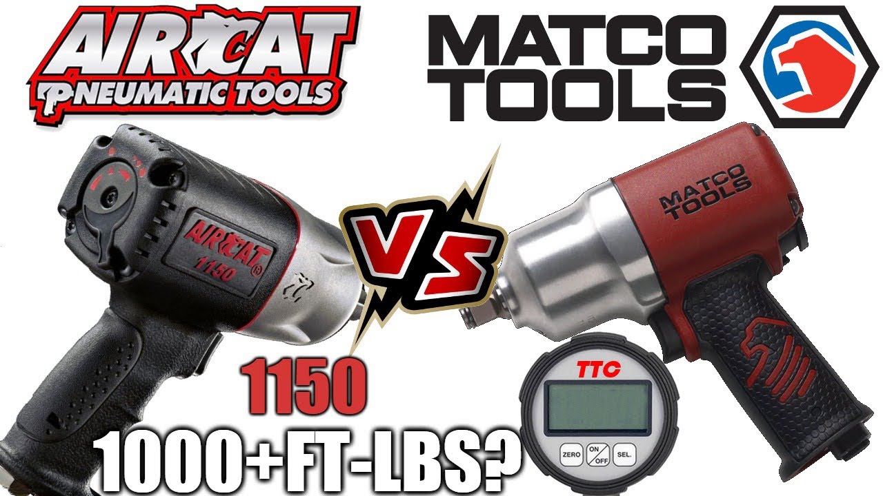 Matco vs AirCat: Will They Make Their 1,000+FT-LB's on the Dyno?