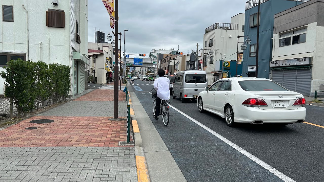 JAPAN | A walk from Honisshiki to Funabori Station in Tokyo | Edogawa ku |