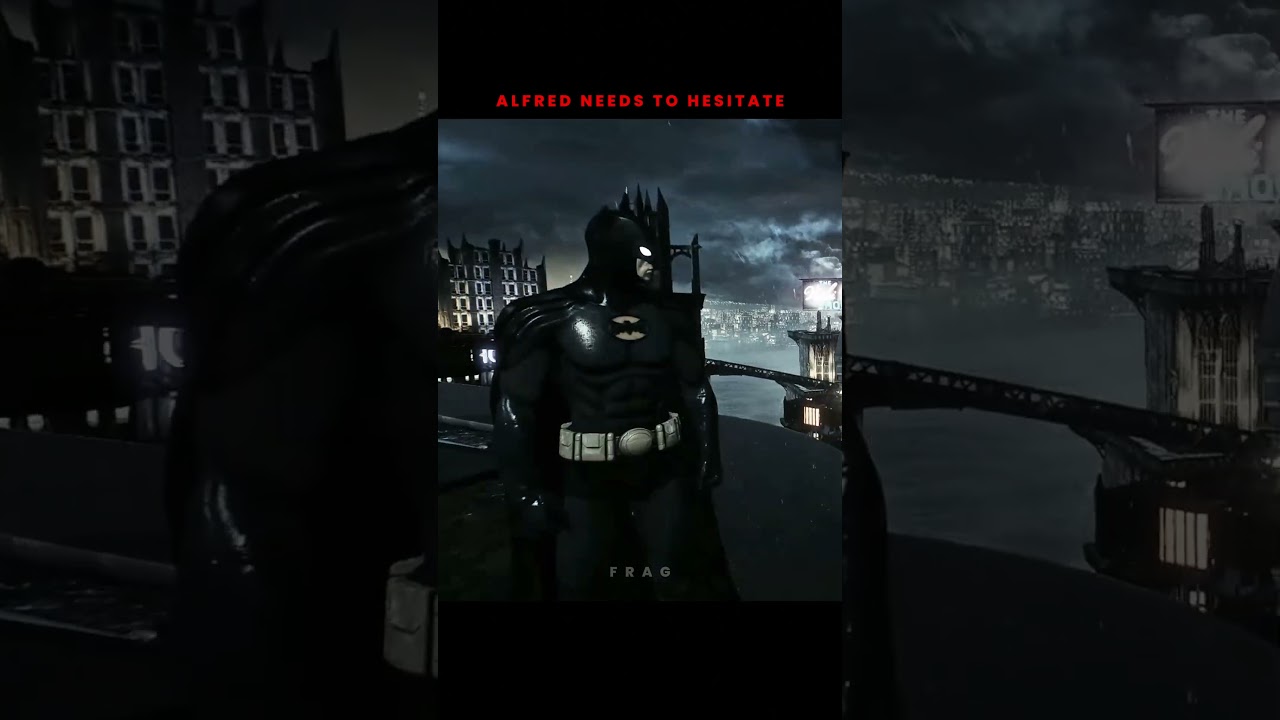ALFRED NEEDS TO HESITATE! 🤣🦇 Batman: Arkham Knight