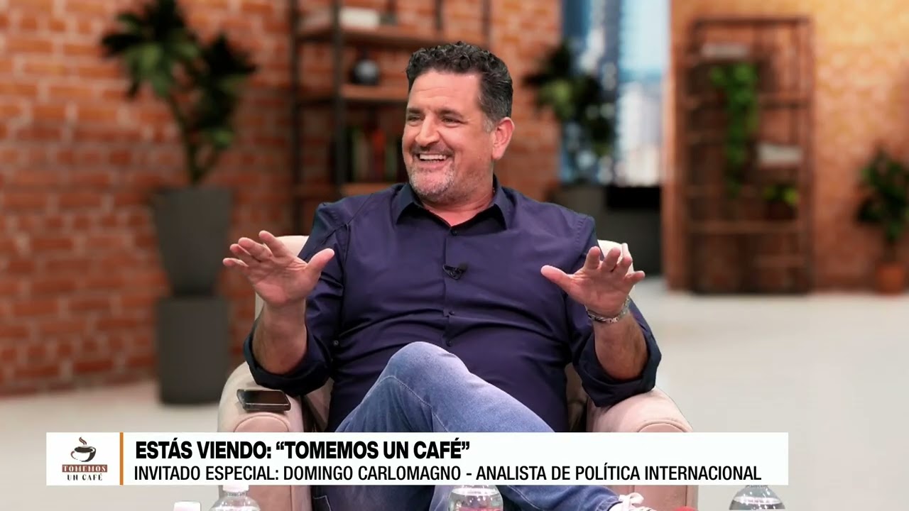 #tomemosuncaf&eacute; | Hablamos con Domingo Carlomagno, analista de Pol&iacute;tica Internacional