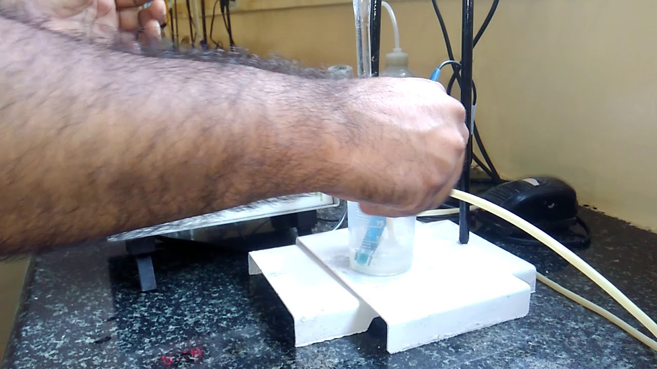 Determination of Pka of weak acid using pH meter (SVIT, SAVI, VTU)