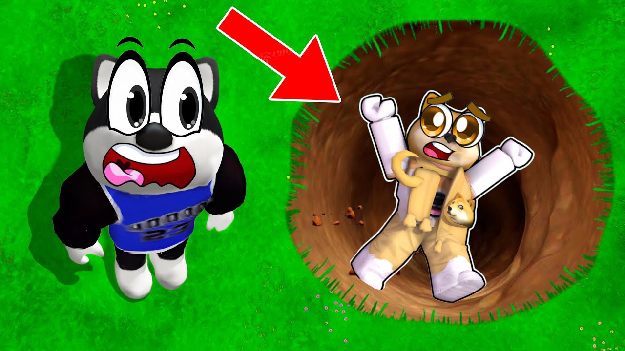 O BURACO MAIS FUNDO DO ROBLOX! 😱 (ft. DogBerg)