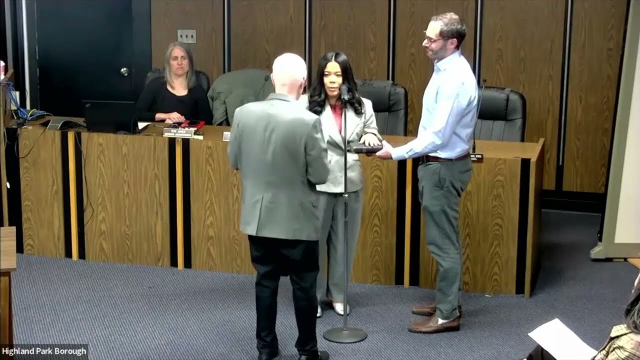 Highland Park Borough Council Reorganization Meeting - 1/6/2026