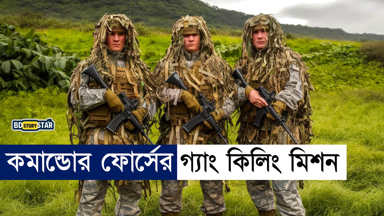 কমান্ডো ফোর্স থাই গ্যাং উড়িয়ে দিলো | Movie Explain in Bangla | Commando | Sniper | BD STORY Sta