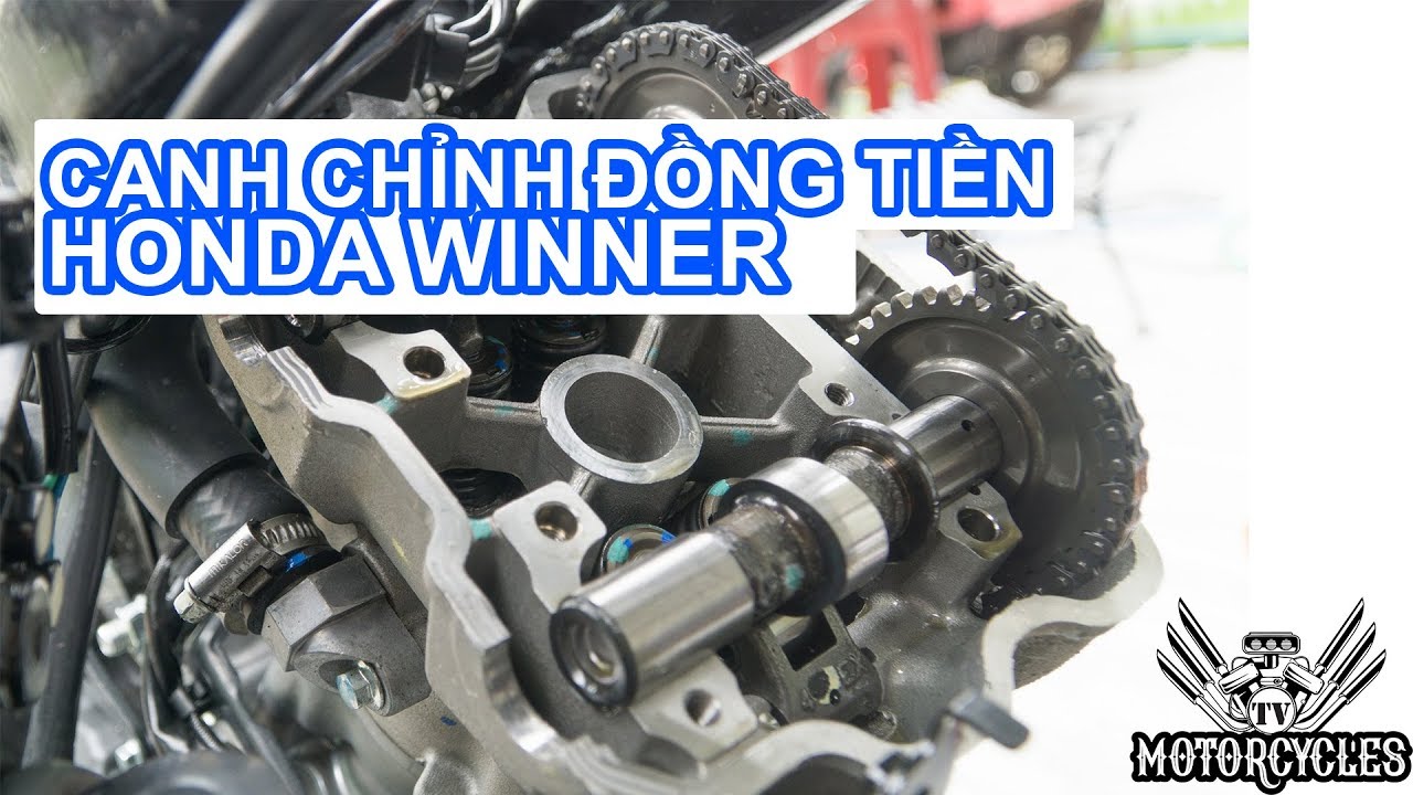 Video 112: dạy sửa xe nguyên lý và cách canh đồng tiền Honda winner 150. | MotorcyclesTV