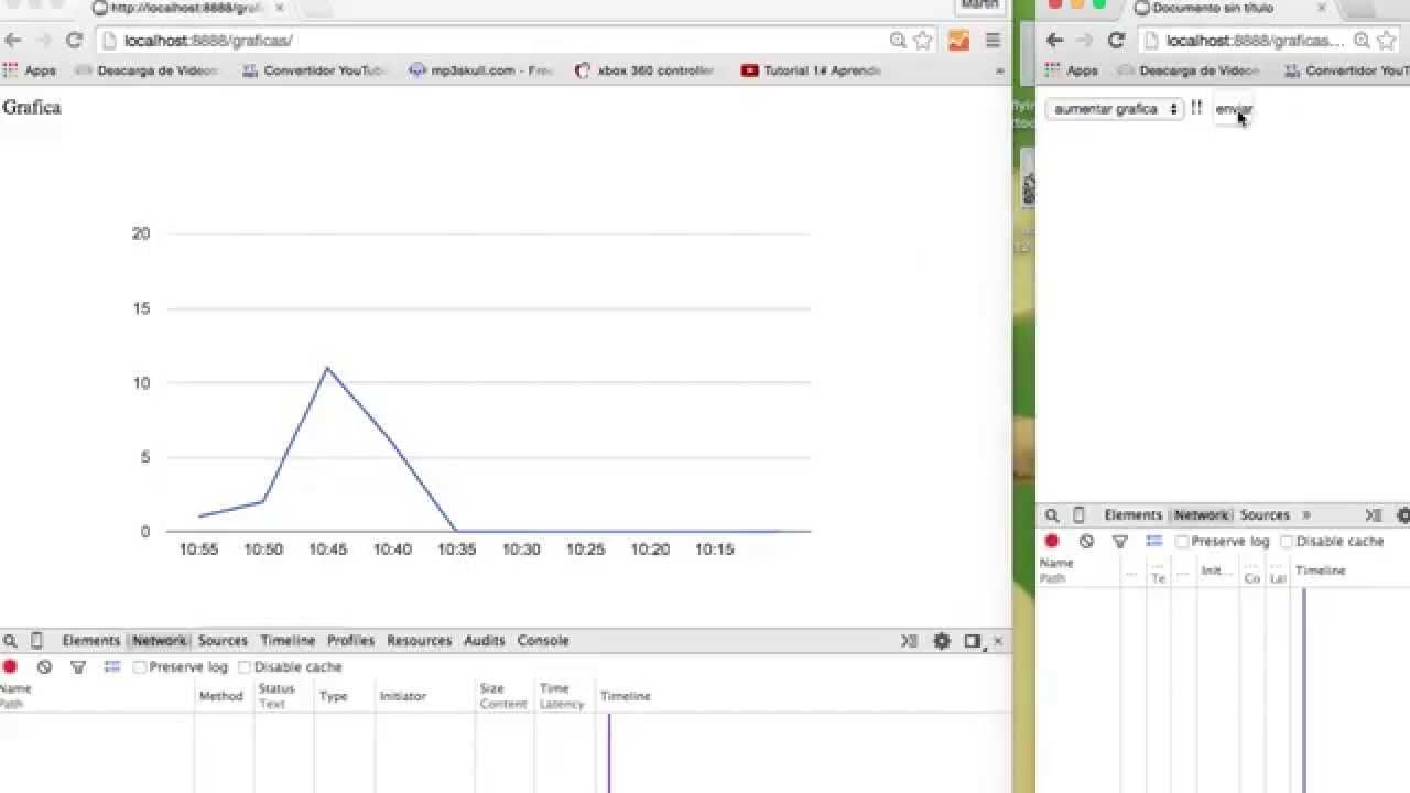 Graficas en tiempo real socket, jquery, php y google charts