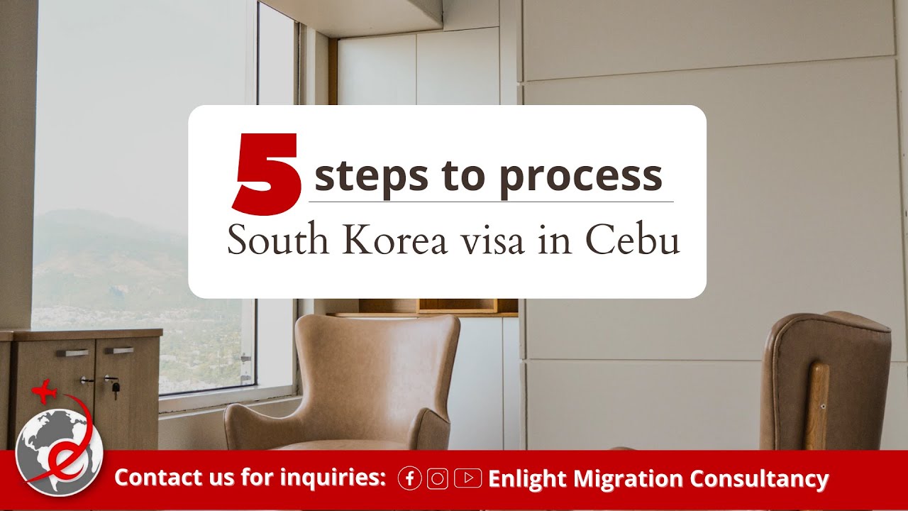 5-step process on how to apply Korean visa in Cebu