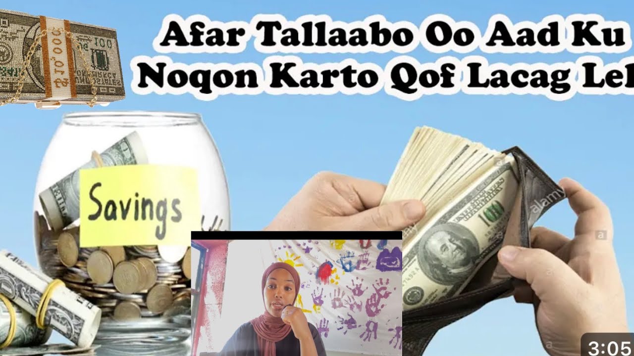 BARNAMIJKA DHAQALAHA.  SIDEE KU NOQON KARTA RUUX ISKU FILAN DHAN KASTABA. $