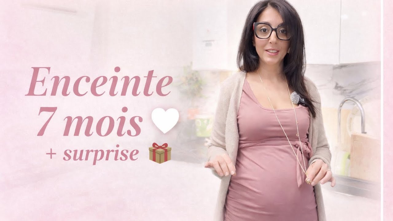 Enceinte de 7 mois 🤍 Retour de courses & surprises pour mes abonn&eacute;s