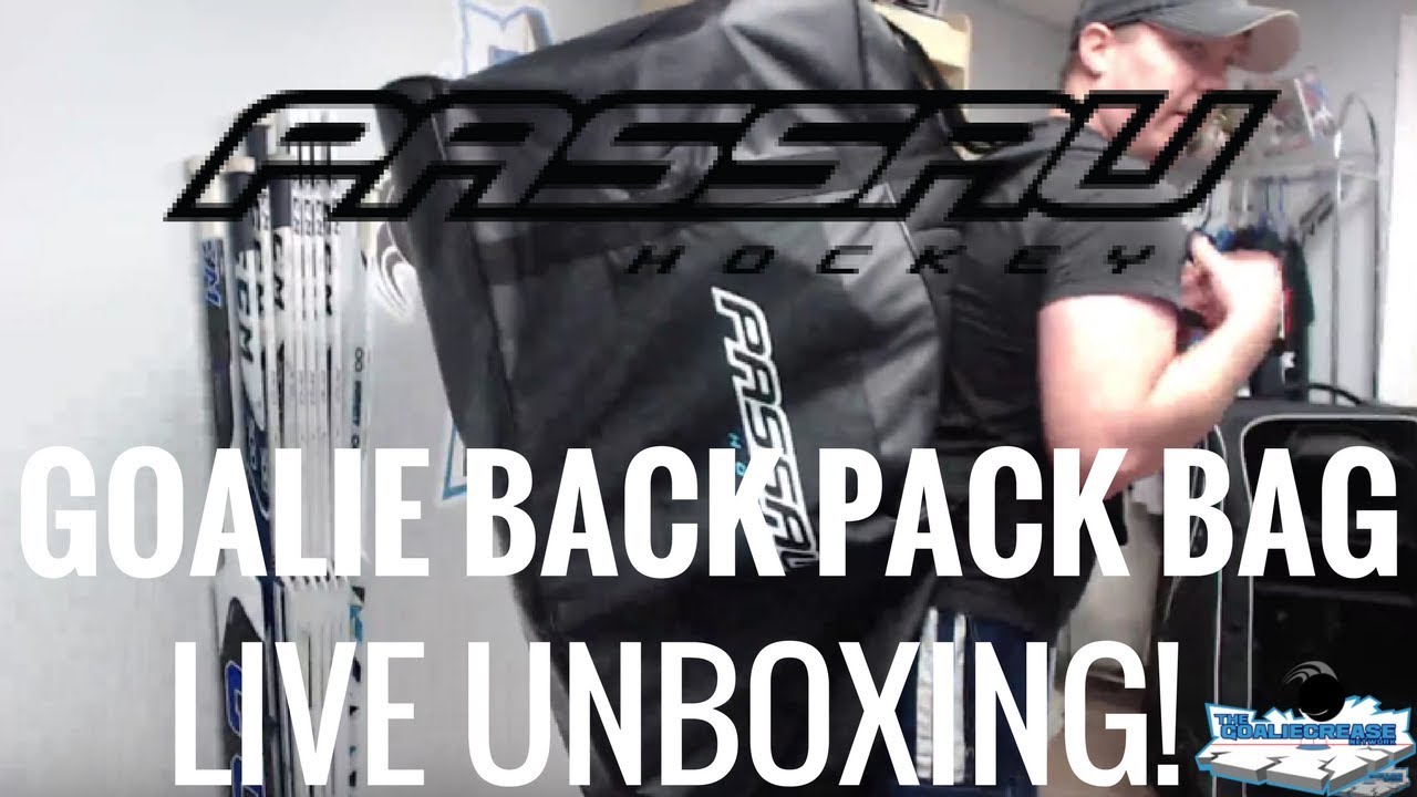 Passau Hockey Goalie Back Pack Bag + How I Pack My Bag LIVE!