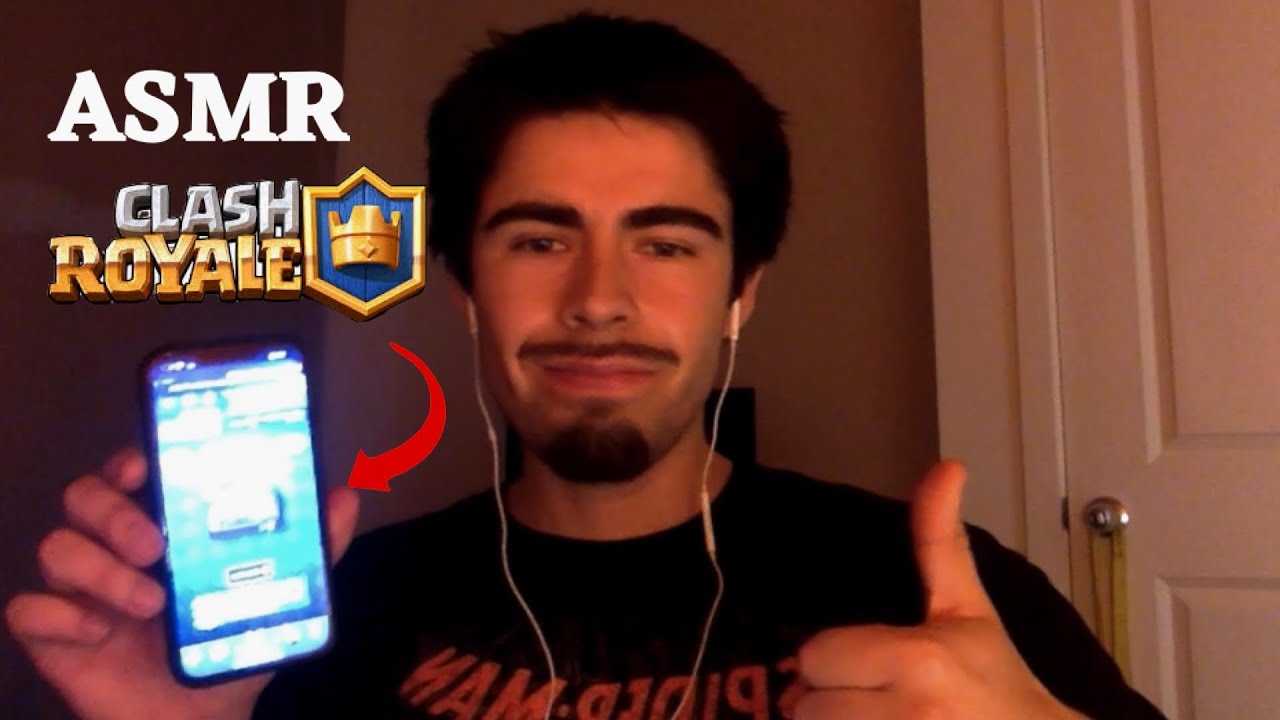 ASMR Playing Clash Royale 👑