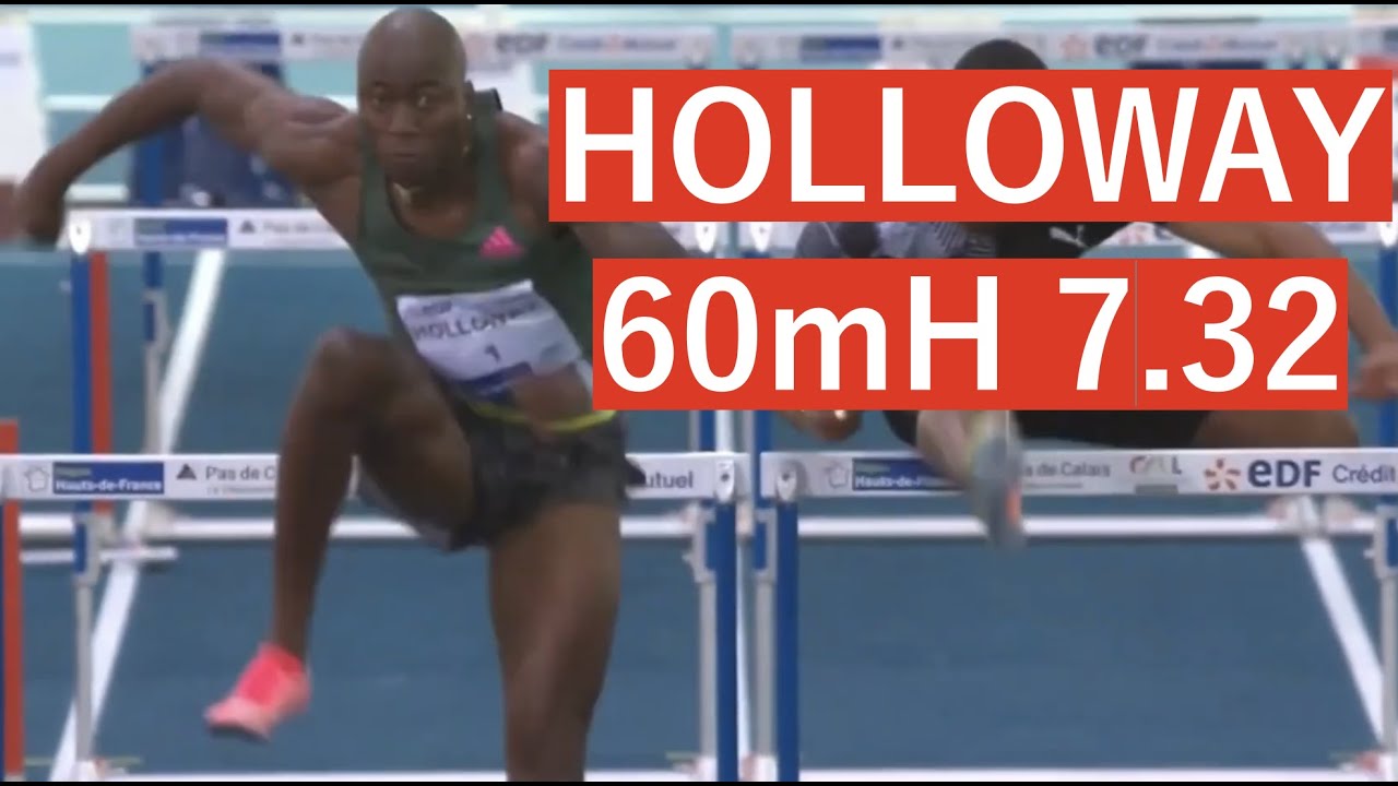 【陸上】ホロウェイ　60mハードル　7.32　室内世界歴代２位