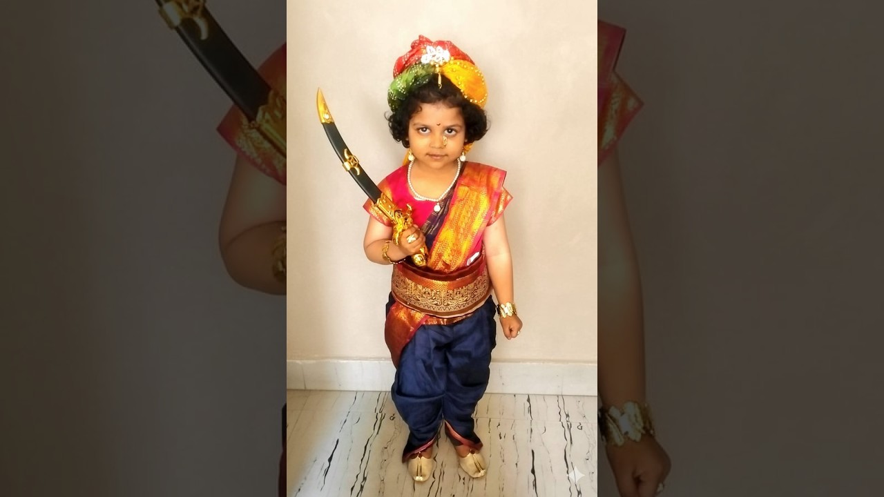 Jhansi Ki Rani Poem - Best Solo School Performance by Nistha (Iva)