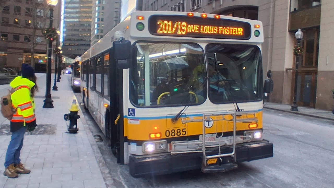 Riding the full MBTA express route 505 to Waltham