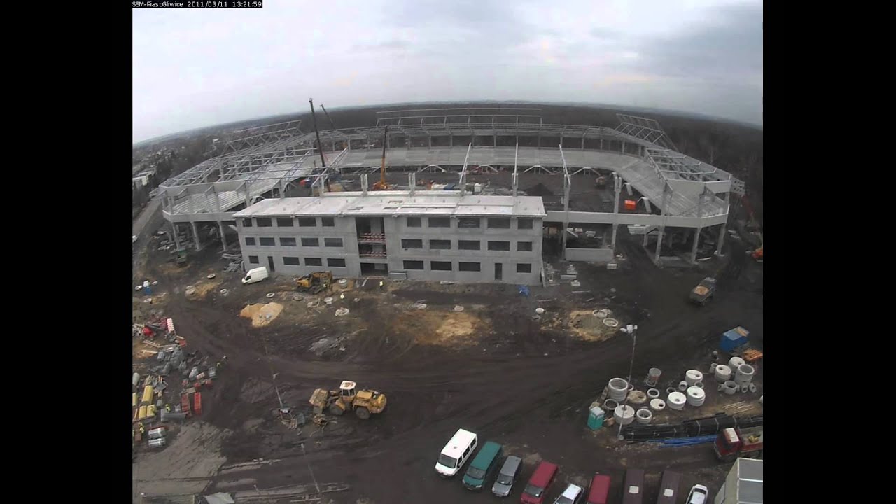 Gliwice Budowa stadionu Piasta 2