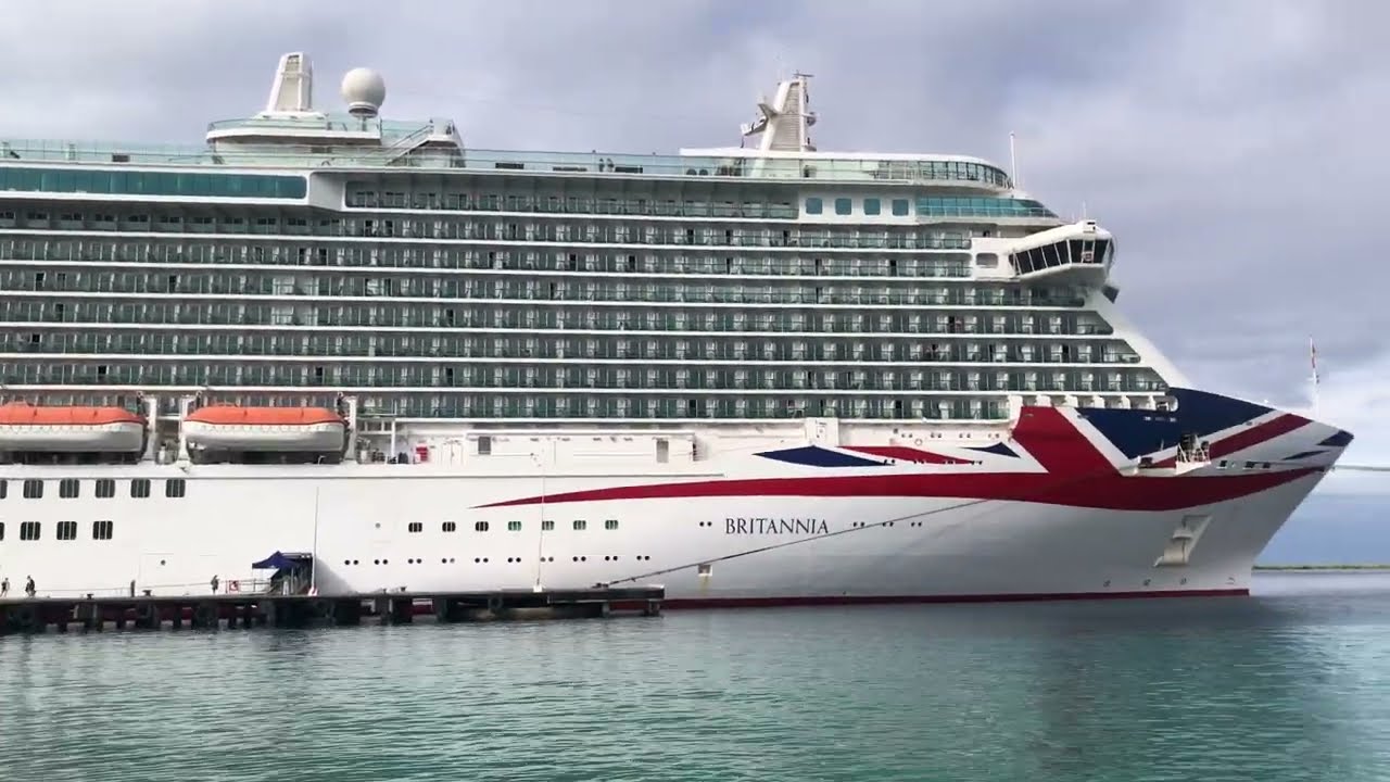 P & O Cruises Britannia cabin review.