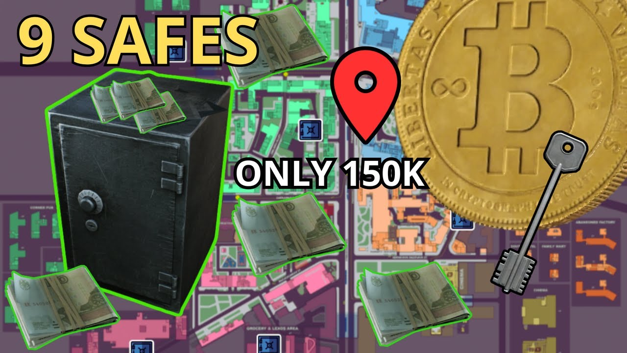 9 UNLOCKED SAFES on Streets of Tarkov 🔑 Only 150K in Keys (Best Cheap Loot Route)