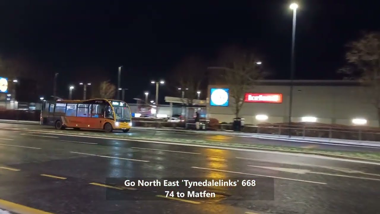 Go North East 'Tynedalelinks' 668 | 74 | Slatyford