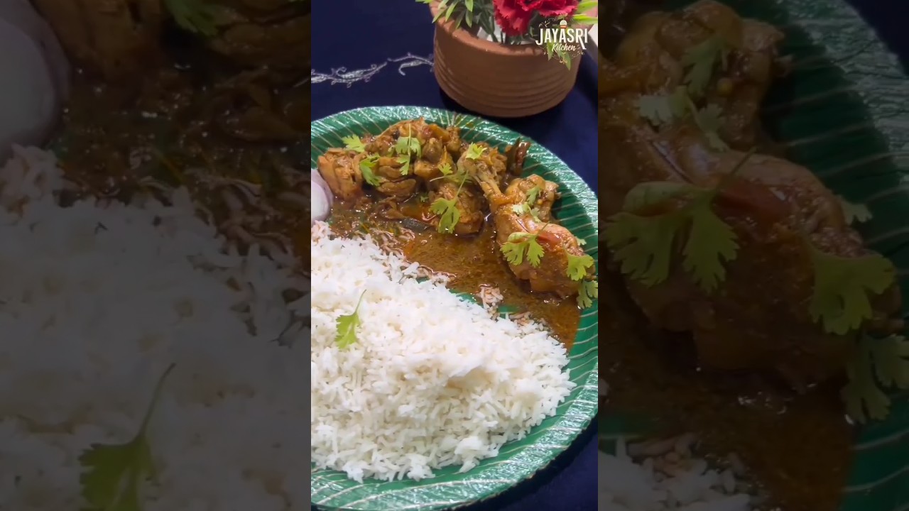 Perfect harmony on a plate: juicy chicken meets fluffy rice. 🥘✨ 