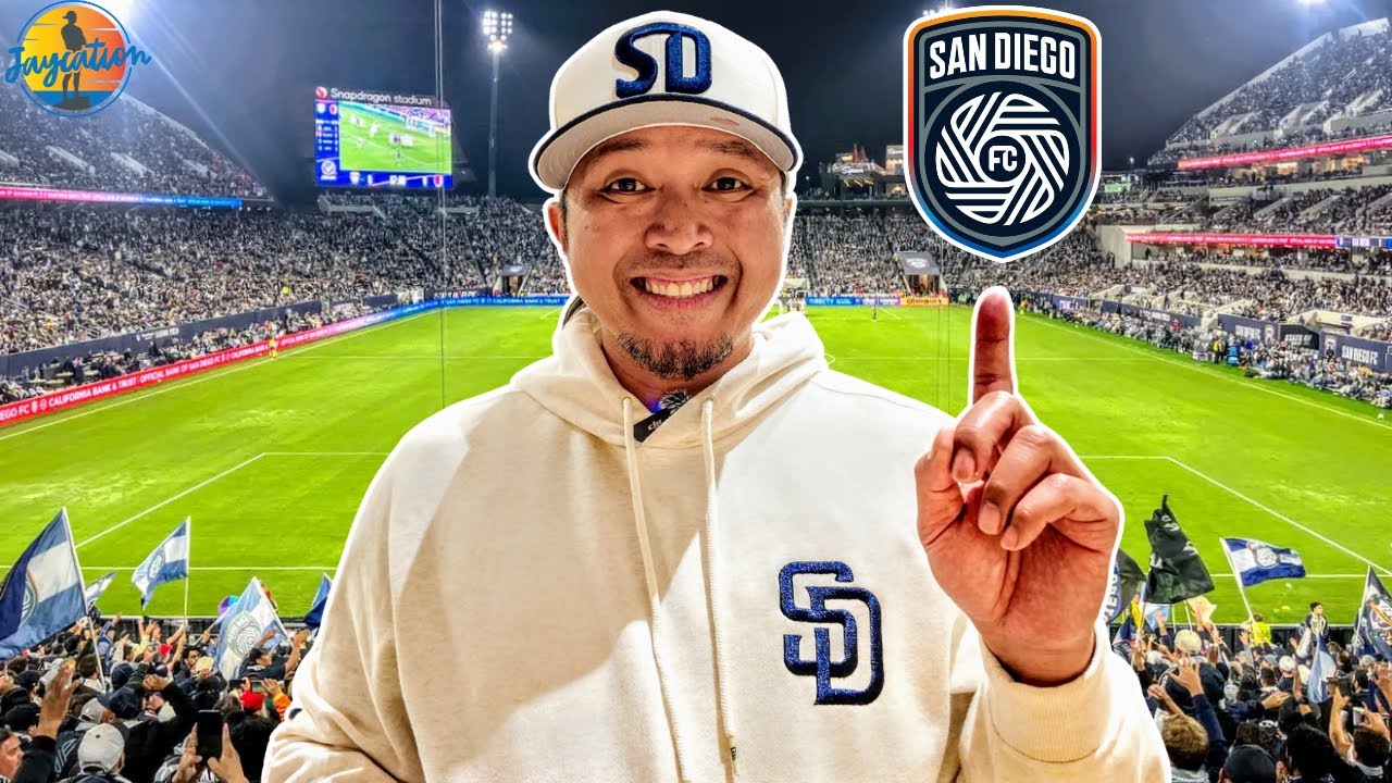Attending My First SAN DIEGO FC Match at Snapdragon Stadium - SDFC Vlog