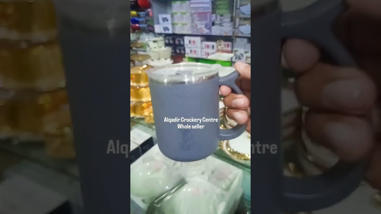 Insulated steel coffee mug and cup wholesale price #crockery #wholesale #shahalammarket #kitchenware