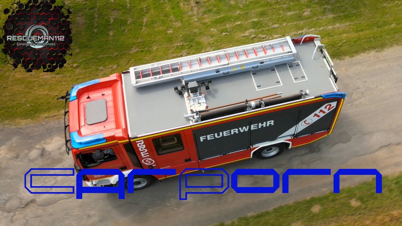 🚨 [CarPorn 4K] Iturri Fire Truck I HLF 10 Feuerwehr Crossen an der Elster