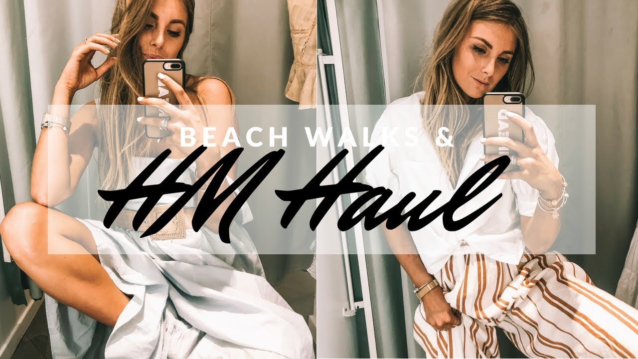 Real Time H&M Haul & Puppy Beach Time | VLOG 9 | Sinead Crowe