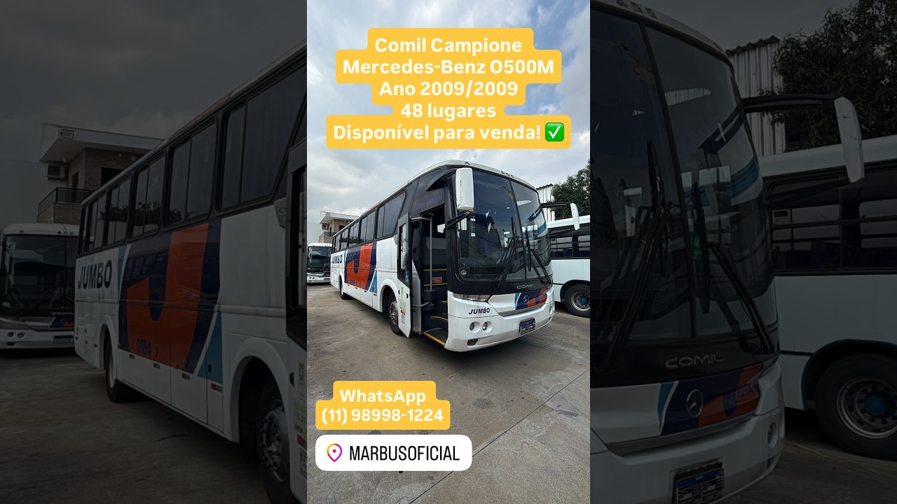 Ônibus Rodoviário - Comil Campione – Mercedes-Benz O500 M - Ano 2009 - Marbus