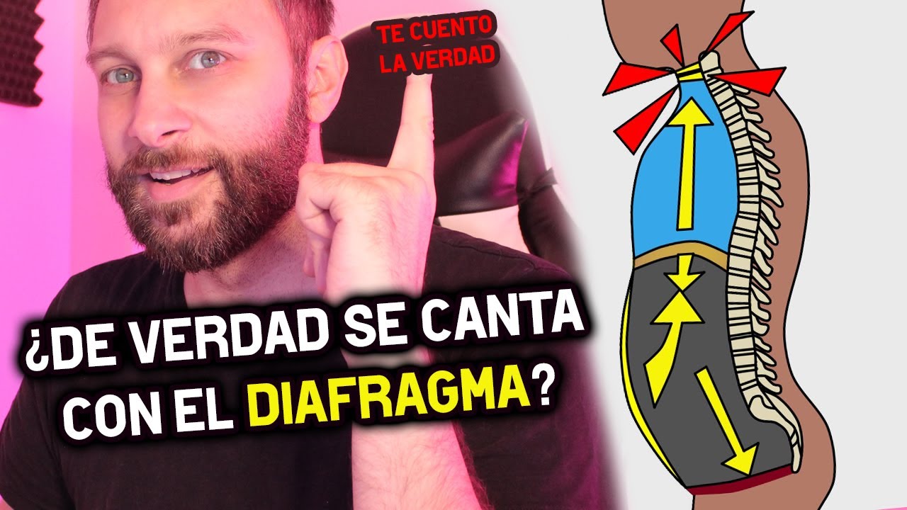 Se canta SIN el diafragma