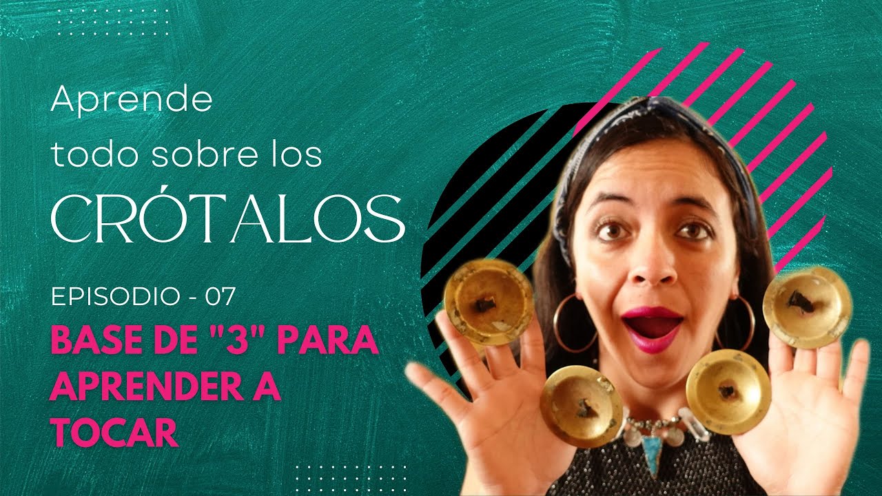 TUTORIAL I APRENDE BASE DE 3, GALOPE O LONGA PARA CRÓTALOS | DANZA DEL VIENTRE | Episodio 7