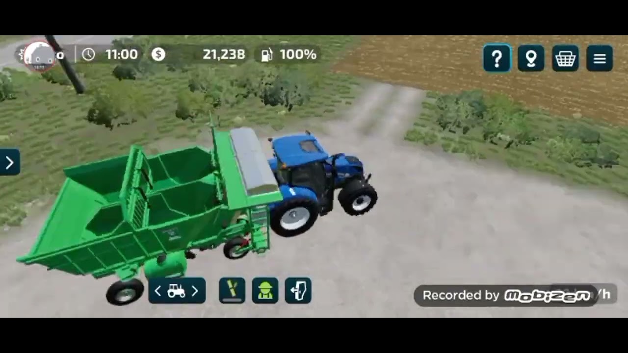 Plátano cana de açúcar no fs23 timele pise