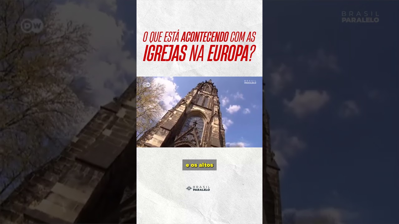 O que est&aacute; acontecendo com as igrejas na Europa?