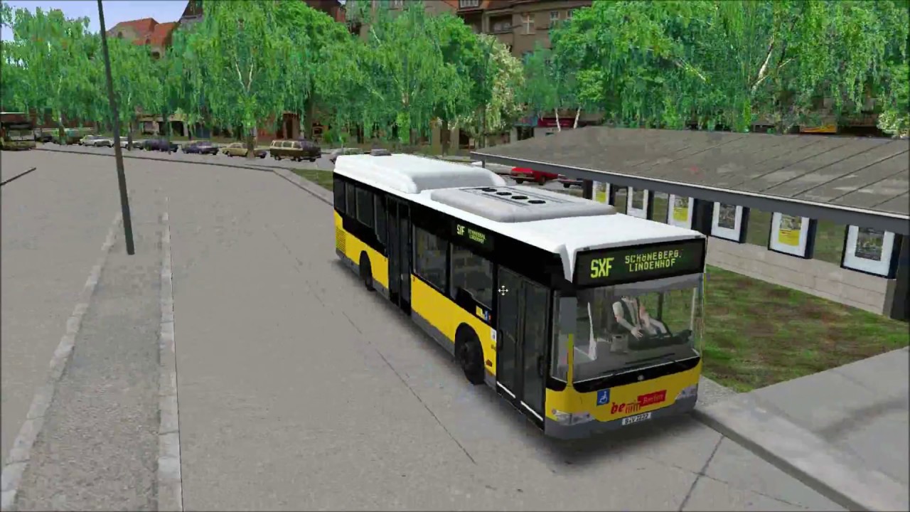 Omsi 2 mit dem MB Citaro BVG LE EN09 auf der Map Berlin M46